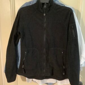 Black Roots Fleece Zip up Jacket M